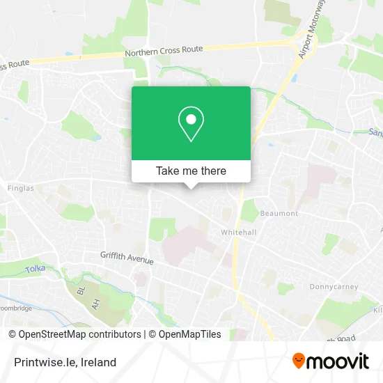 Printwise.Ie map