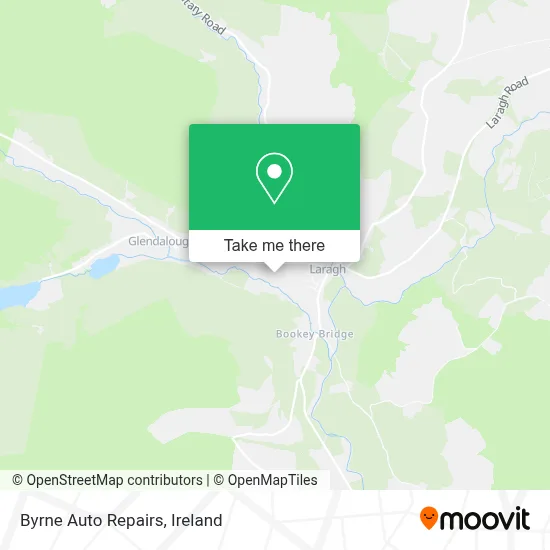 Byrne Auto Repairs map