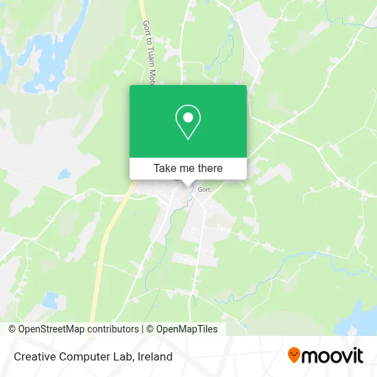 Creative Computer Lab map