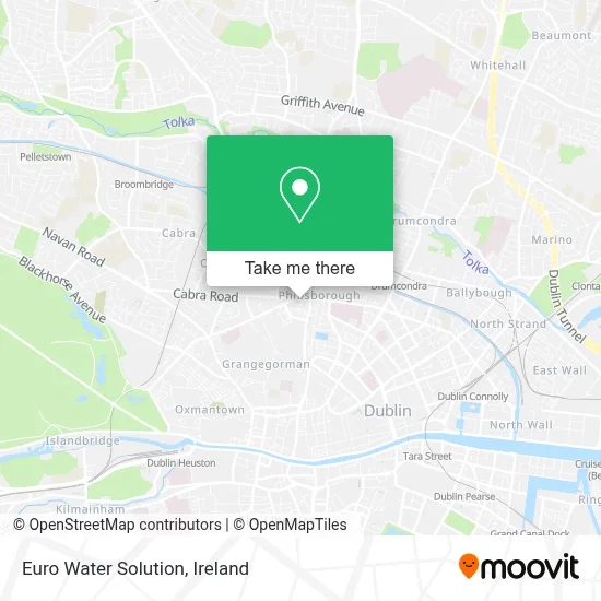 Euro Water Solution map