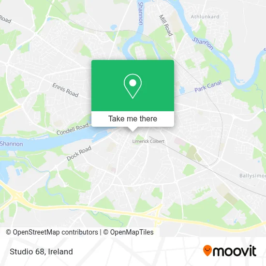 Studio 68 map