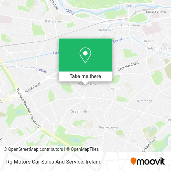 Rg Motors Car Sales And Service map