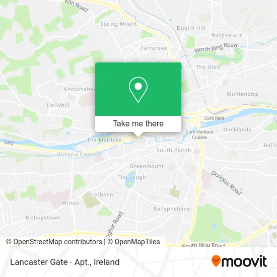 Lancaster Gate - Apt. map