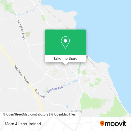 More 4 Less map