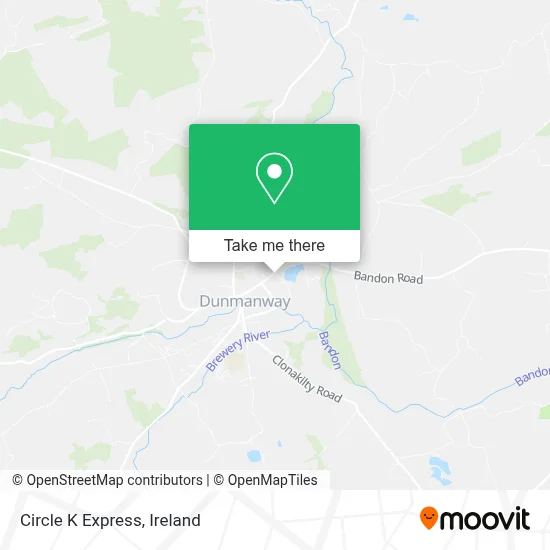 Circle K Express map