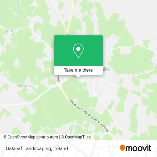 Oakleaf Landscaping map