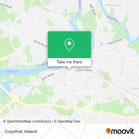 Copythat map