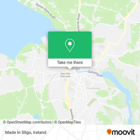 Made In Sligo map
