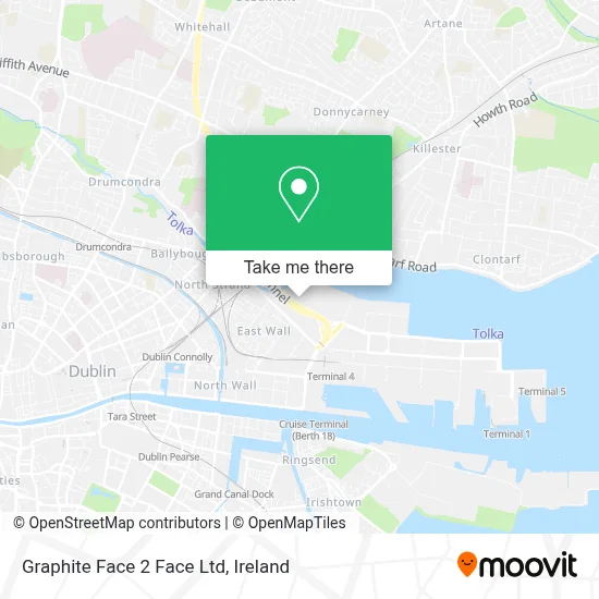 Graphite Face 2 Face Ltd map