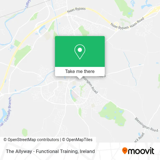 The Allyway - Functional Training map