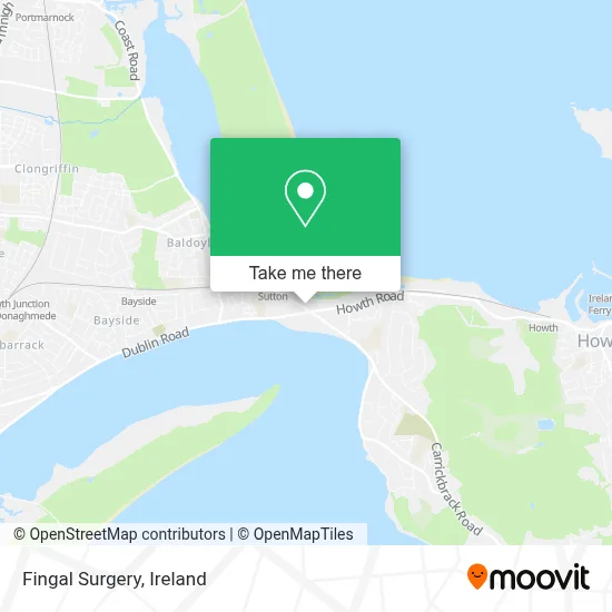 Fingal Surgery map