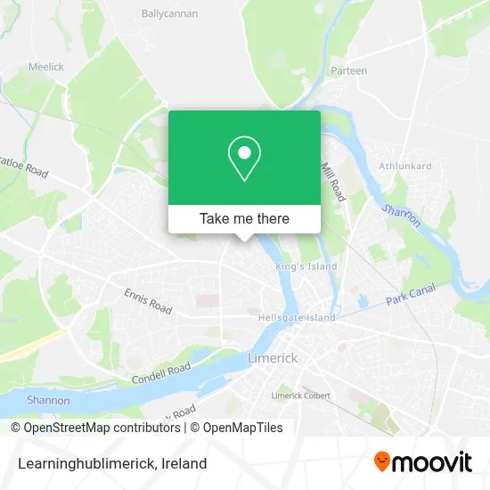 Learninghublimerick map