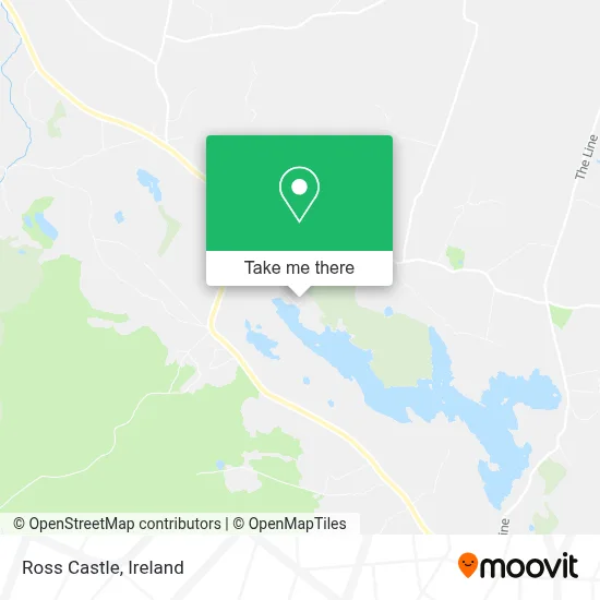 Ross Castle map