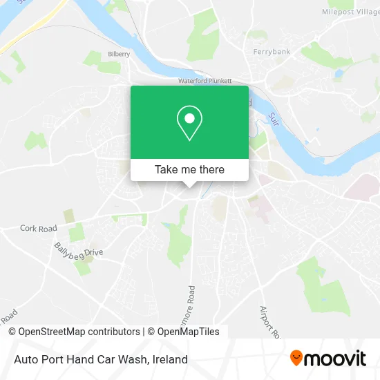 Auto Port Hand Car Wash map
