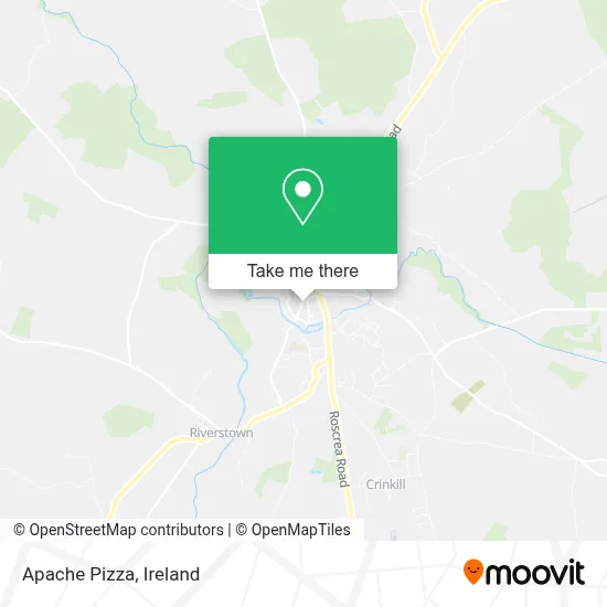 Apache Pizza map