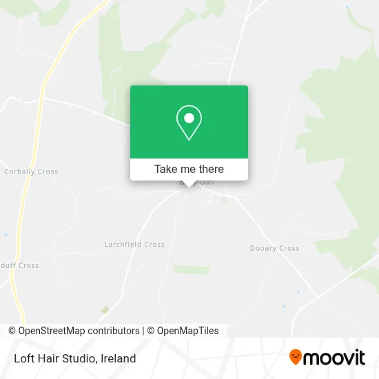 Loft Hair Studio map