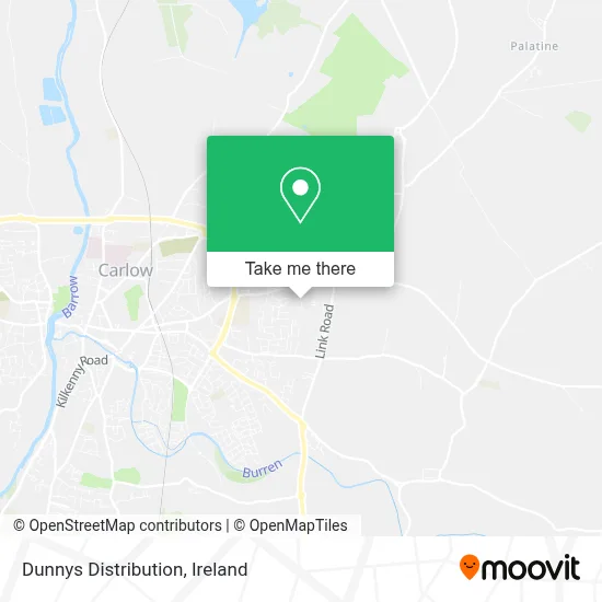 Dunnys Distribution map