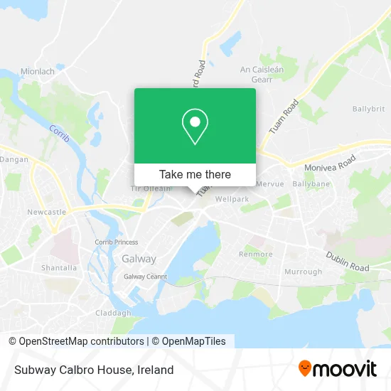 Subway Calbro House map