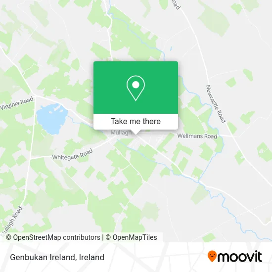 Genbukan Ireland map