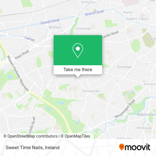 Sweet Time Nails map