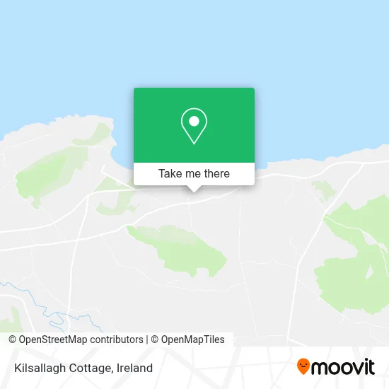 Kilsallagh Cottage map