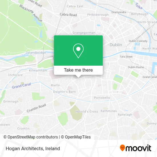 Hogan Architects map
