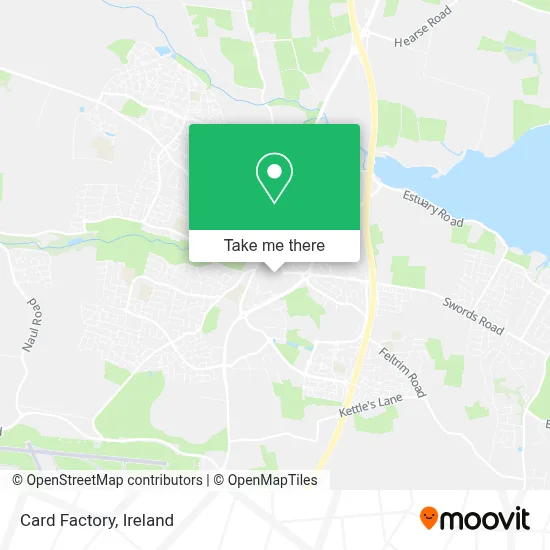 Card Factory map