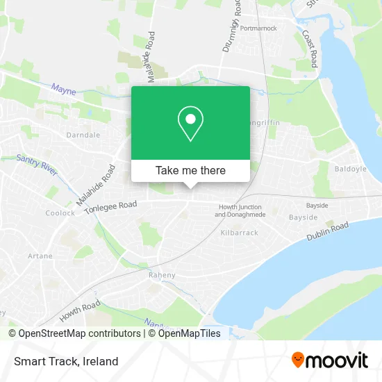 Smart Track map
