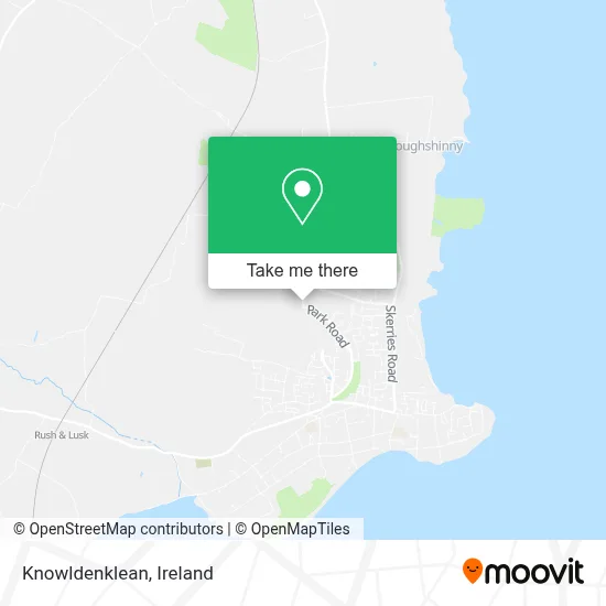 Knowldenklean map