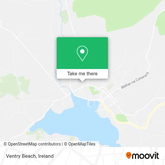 Ventry Beach map