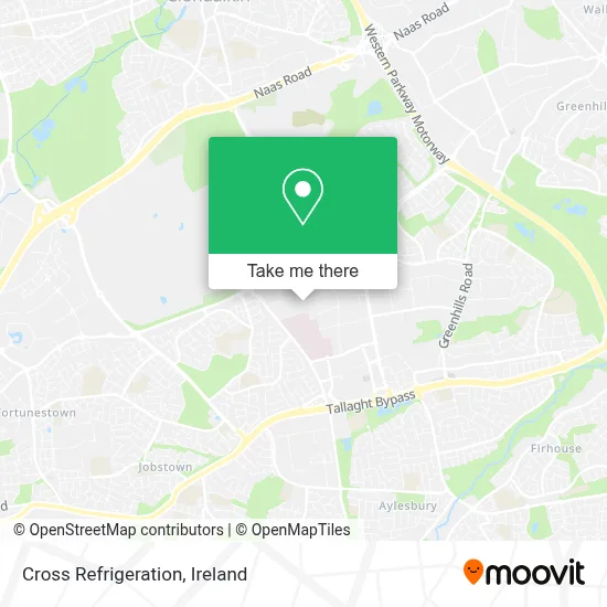 Cross Refrigeration map