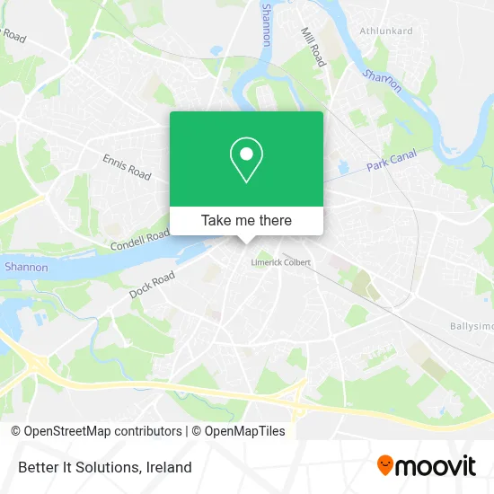Better It Solutions map
