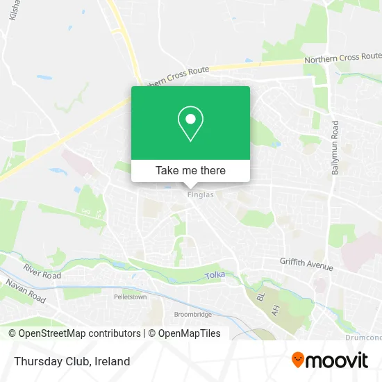 Thursday Club map
