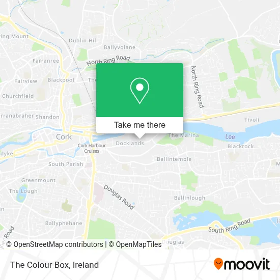 The Colour Box map