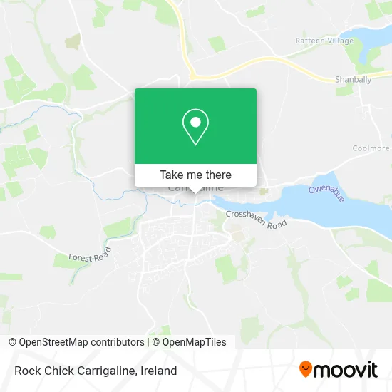 Rock Chick Carrigaline map