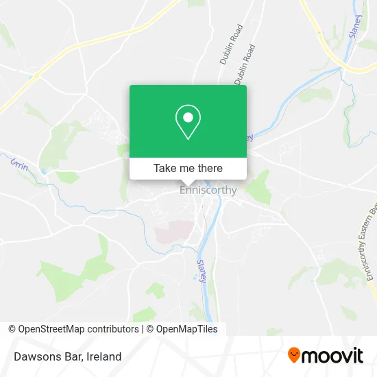Dawsons Bar map
