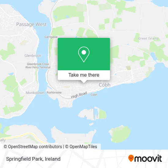 Springfield Park map