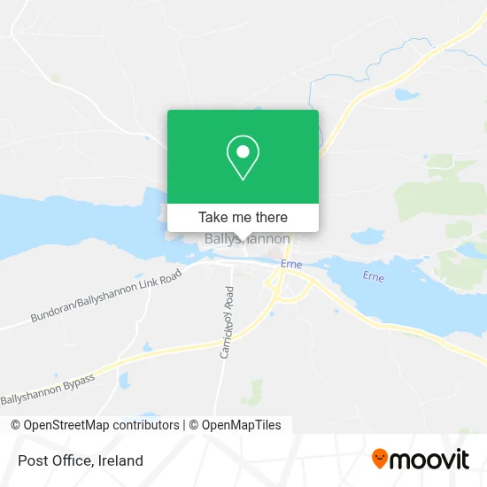Post Office map