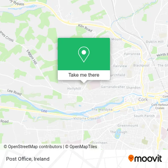 Post Office map