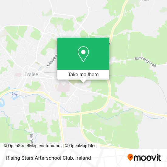Rising Stars Afterschool Club map