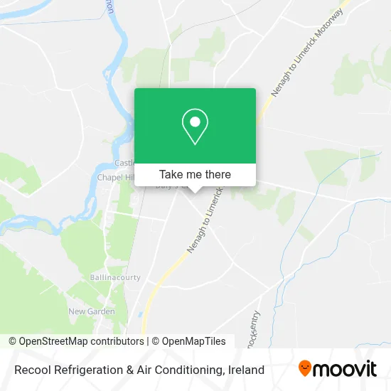 Recool Refrigeration & Air Conditioning map
