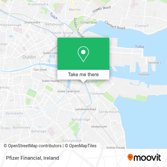 Pfizer Financial map