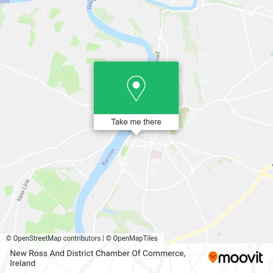New Ross And District Chamber Of Commerce map