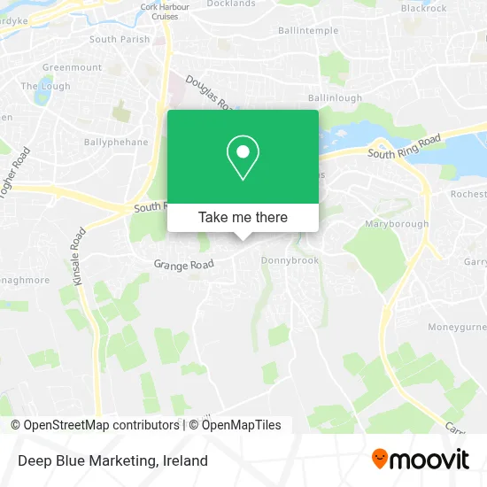 Deep Blue Marketing map
