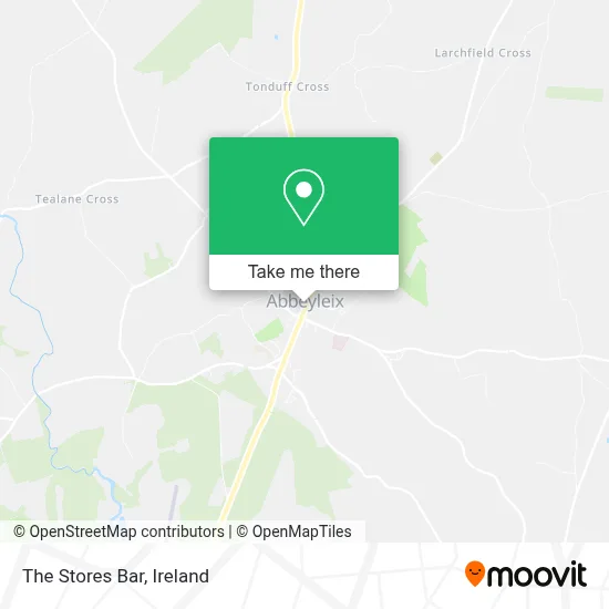 The Stores Bar map