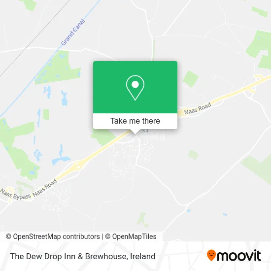 The Dew Drop Inn & Brewhouse map