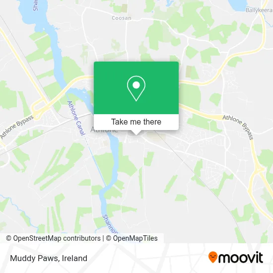 Muddy Paws map