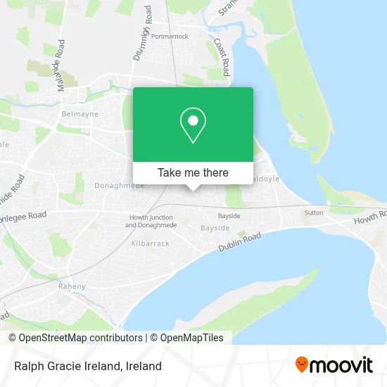 Ralph Gracie Ireland map