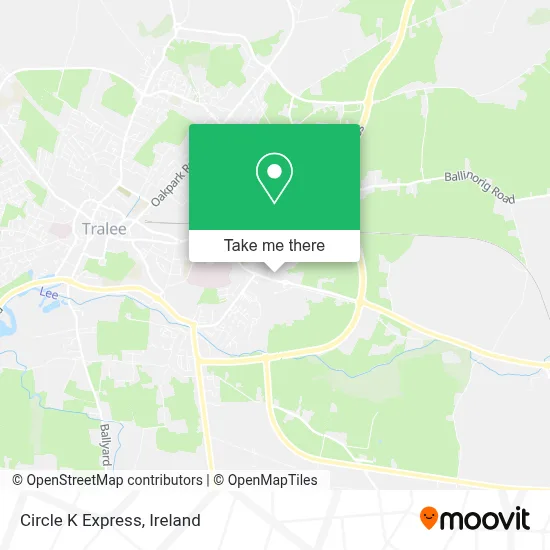 Circle K Express map