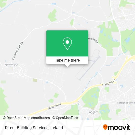 Direct Building Services map
